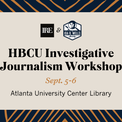 HBCU Investigative Journalism Workshop Coming This September