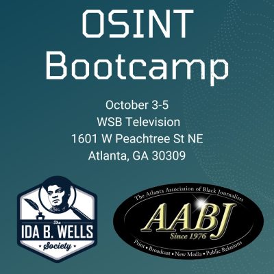 OSINT Bootcamp Coming to Atlanta This October